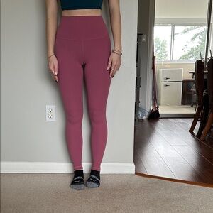 Lululemon, High-Waisted Align Leggings, size 2, plumful